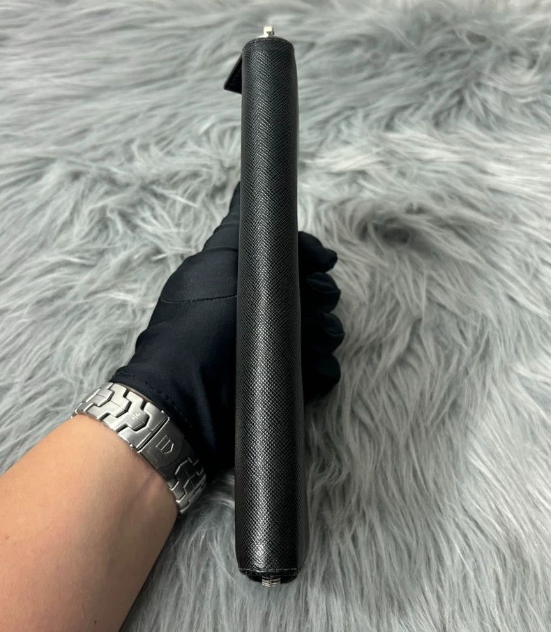 Prada PRADA Long Wallet Card Holder Two-in-One Size ONE SIZE - 4 Thumbnail