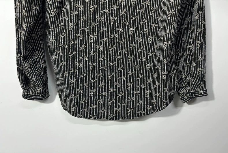 Saint Laurent Paris Saint Laurent Silk Printed Shirt for Men Size US M / EU 48-50 / 2 - 4 Thumbnail
