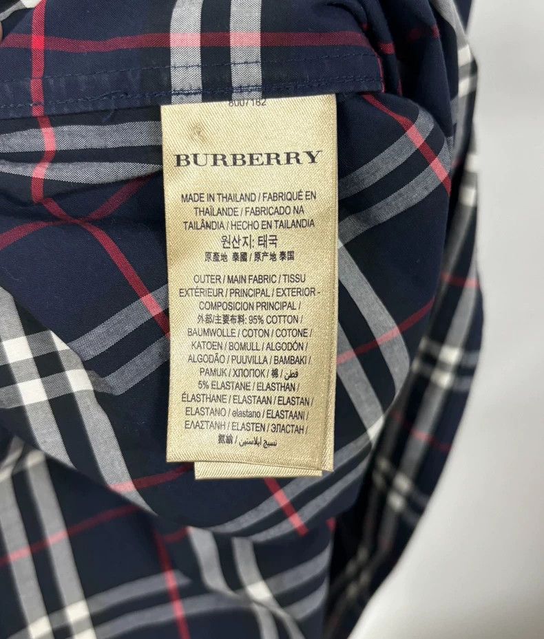Burberry Burberry Check Short-Sleeve Button-Up Shirt Size US L / EU 52-54 / 3 - 5 Thumbnail