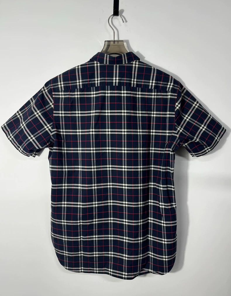 Burberry Burberry Check Short-Sleeve Button-Up Shirt Size US L / EU 52-54 / 3 - 2 Thumbnail