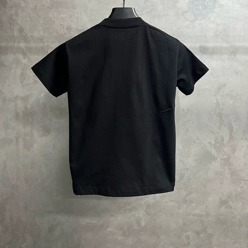 Balenciaga Black Melting Smiley Face Casual T-Shirt Size US S / EU 44-46 / 1 - 5 Thumbnail