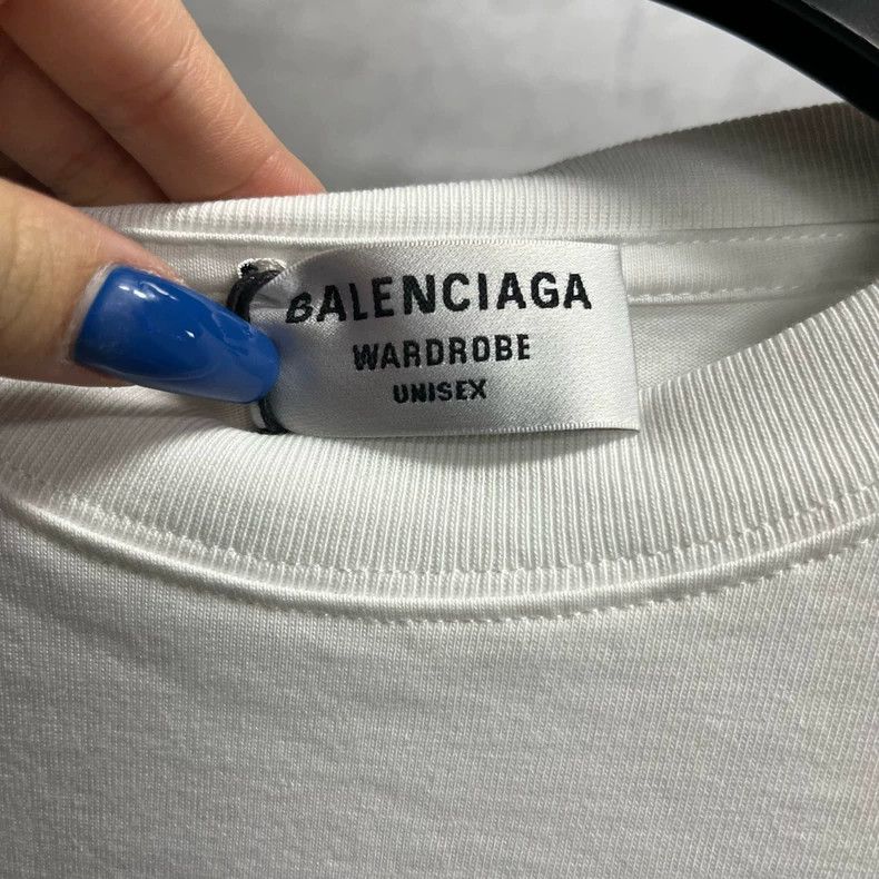 Balenciaga Balenciaga Long Sleeve T-Shirt with Skull Print Size US M / EU 48-50 / 2 - 2 Thumbnail