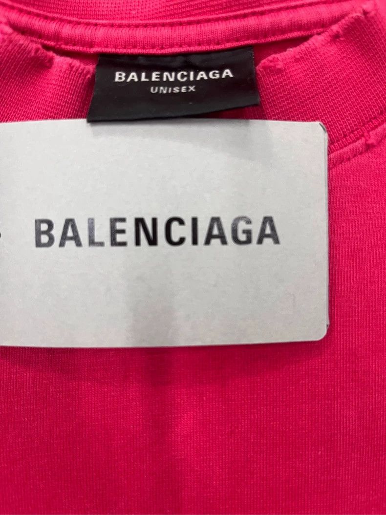 Balenciaga Balenciaga Red Short Sleeve T-Shirt Size US XS / EU 42 / 0 - 4 Thumbnail