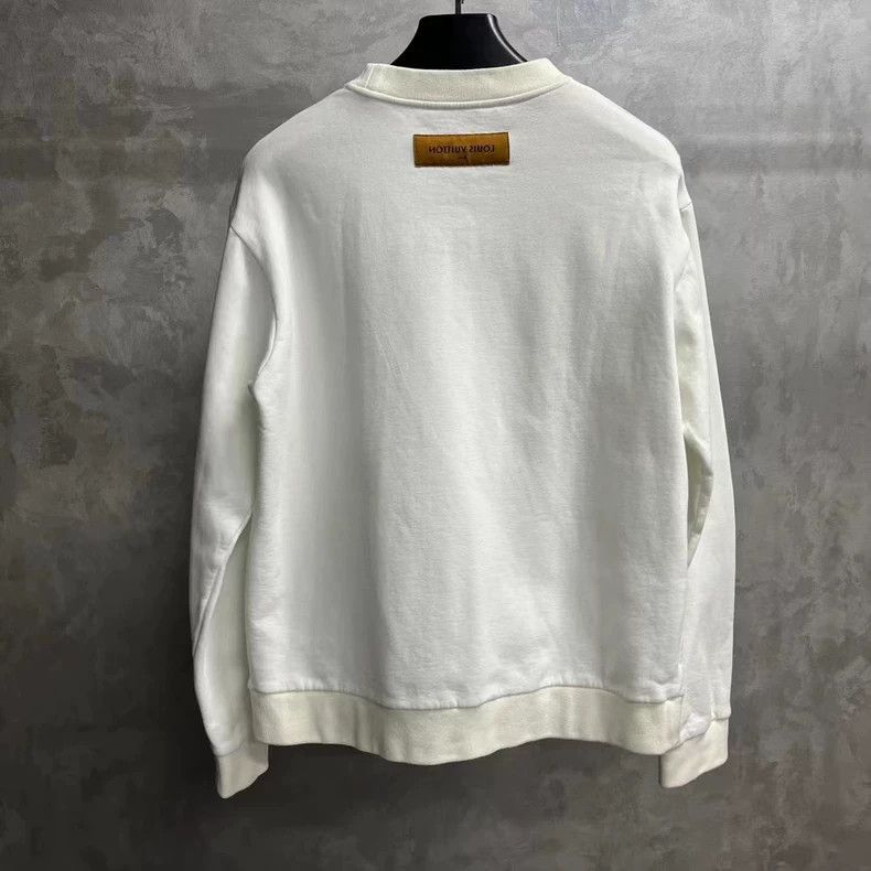 Louis Vuitton Louis Vuitton Embroidered Floral Print Sweatshirt Size US M / EU 48-50 / 2 - 2 Thumbnail