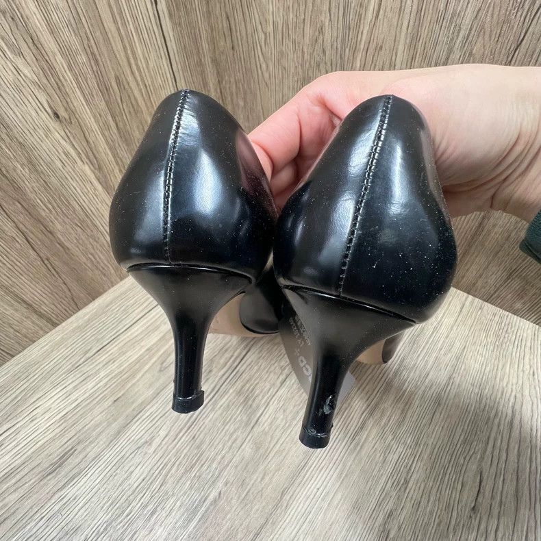 Gucci Ferragamo Black High Heels Size 36.5 Size US 6.5 / EU 39-40 - 5 Thumbnail
