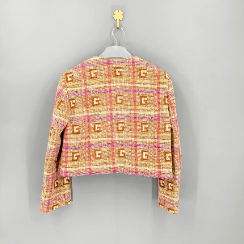 Gucci Gucci Tweed Jacket with Double Buttons Size US S / EU 44-46 / 1 - 2 Thumbnail