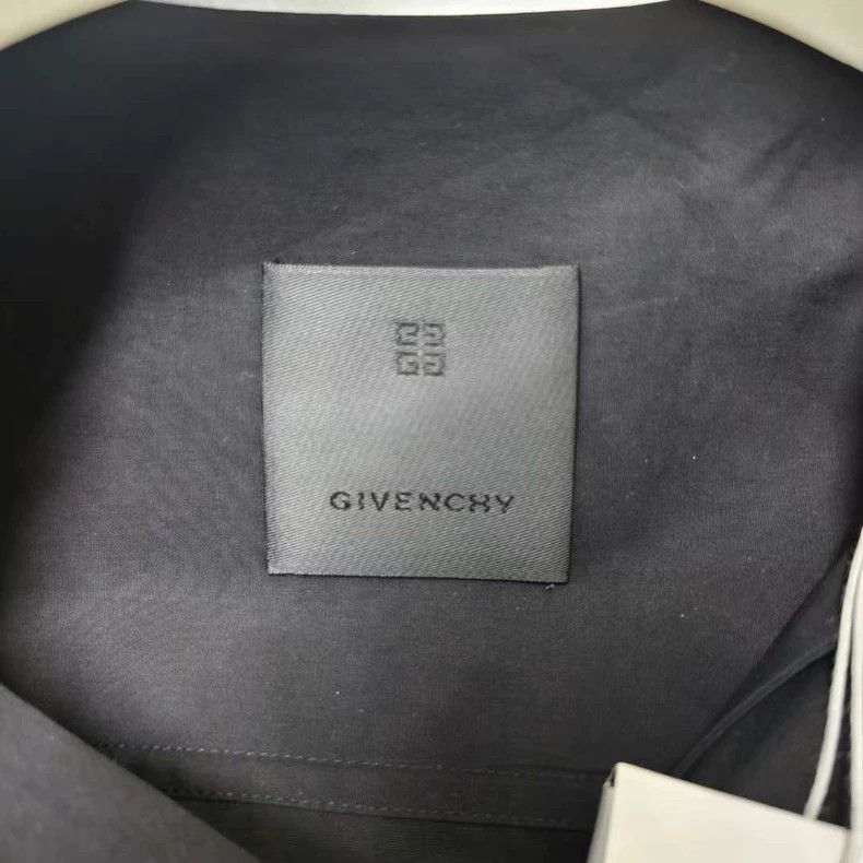 Givenchy Givenchy Women's Black Zip Short Sleeve Shirt Size US XS / EU 42 / 0 - 3 Thumbnail