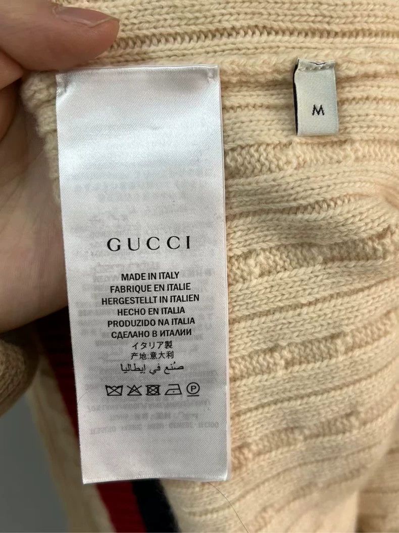 Gucci Gucci Cable Knit Long Cardigan in Cream Size US M / EU 48-50 / 2 - 4 Thumbnail