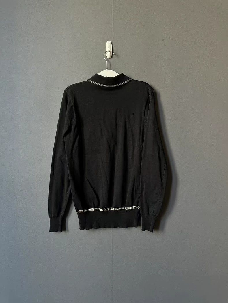 Loewe Loewe Black Embroidered Knitwear Long Sleeve Shirt Size US S / EU 44-46 / 1 - 2 Thumbnail