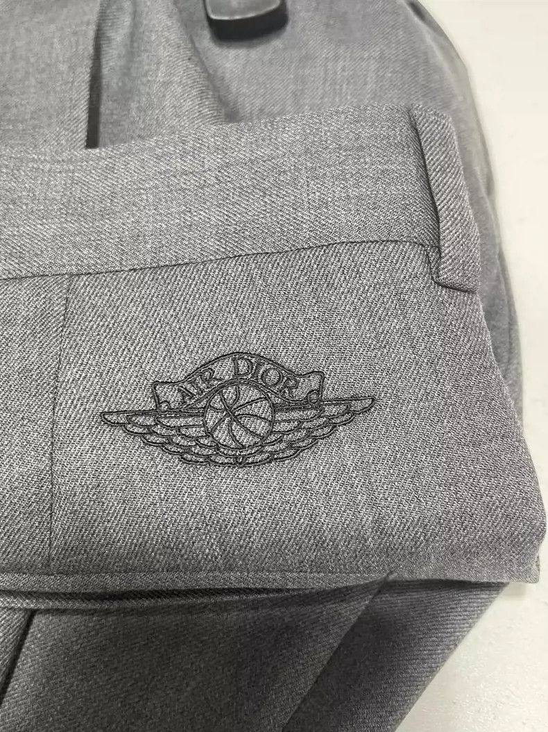 Dior Dior Gray Suit Pants Size 44 New Size US 44 / EU 60 - 5 Thumbnail