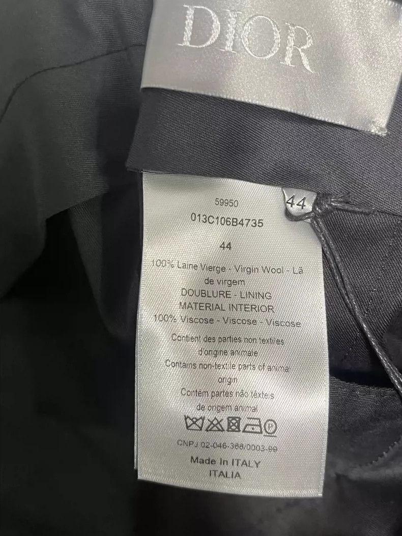 Dior Dior Gray Suit Pants Size 44 New Size US 44 / EU 60 - 7 Thumbnail