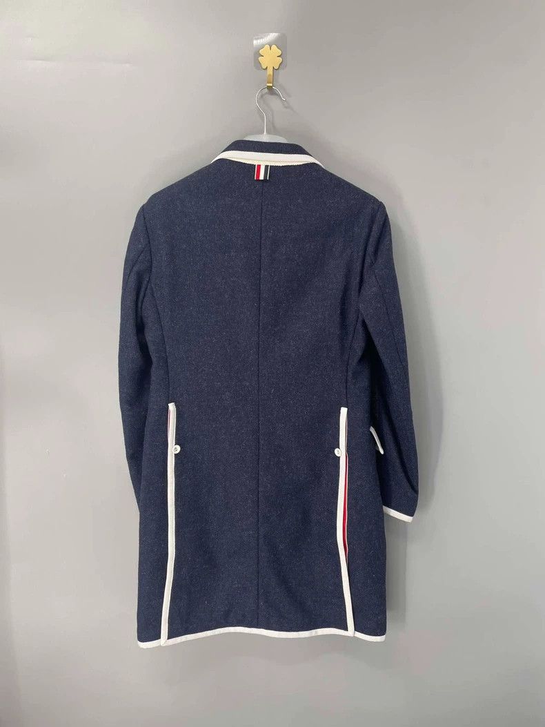 Thom Browne Thom Browne Color Block Wool Overcoat Size US S / EU 44-46 / 1 - 2 Thumbnail