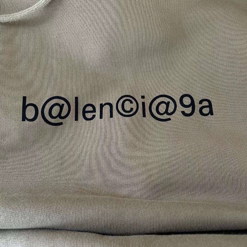 Balenciaga Balenciaga Khaki Email Hoodie Size XS Size US XS / EU 42 / 0 - 3 Thumbnail