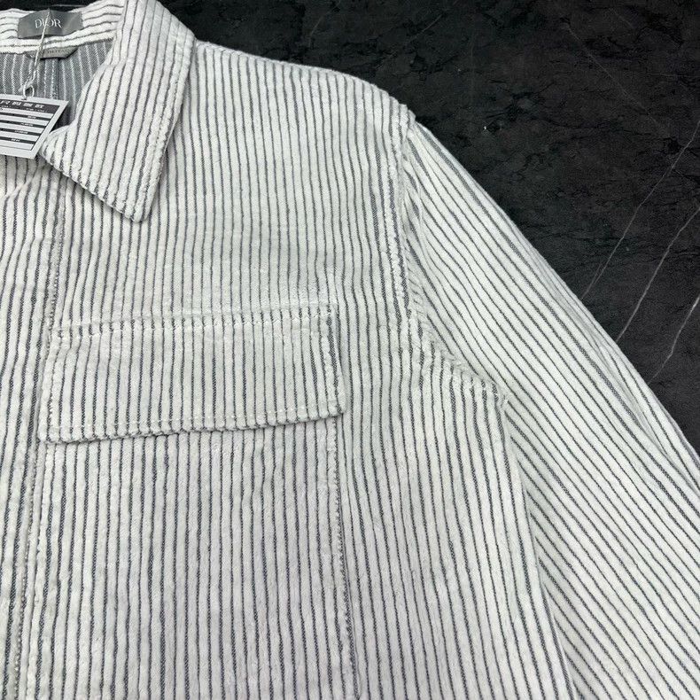 Dior Dior Striped Corduroy Jacket Outerwear Size US M / EU 48-50 / 2 - 3 Thumbnail