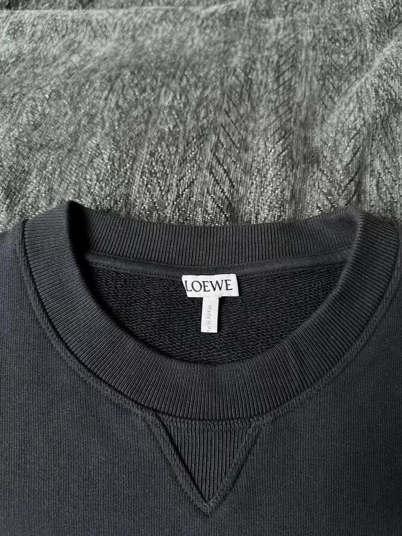 Loewe Loewe Dark Blue Embroidered Sweatshirt Size US M / EU 48-50 / 2 - 3 Thumbnail