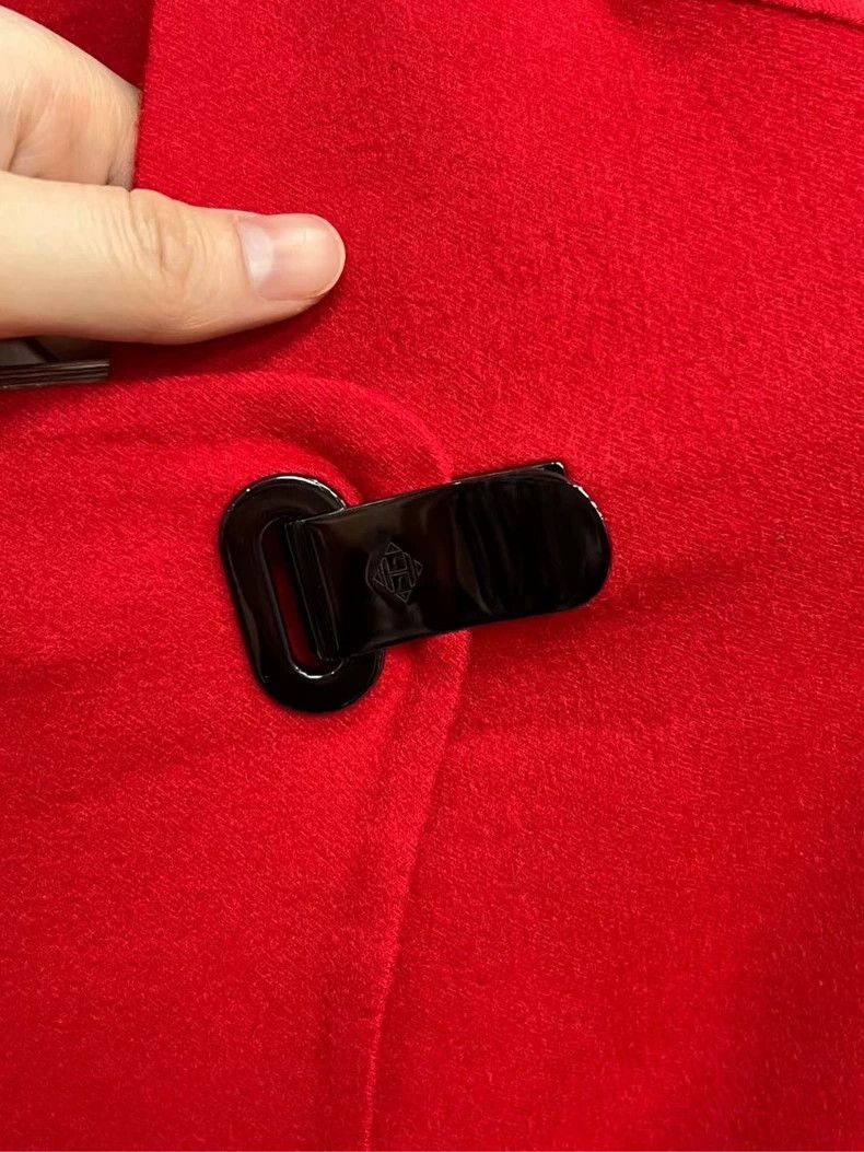 Hermes Hermes Red Cashmere Coat Size 36 Size US S / EU 44-46 / 1 - 3 Thumbnail