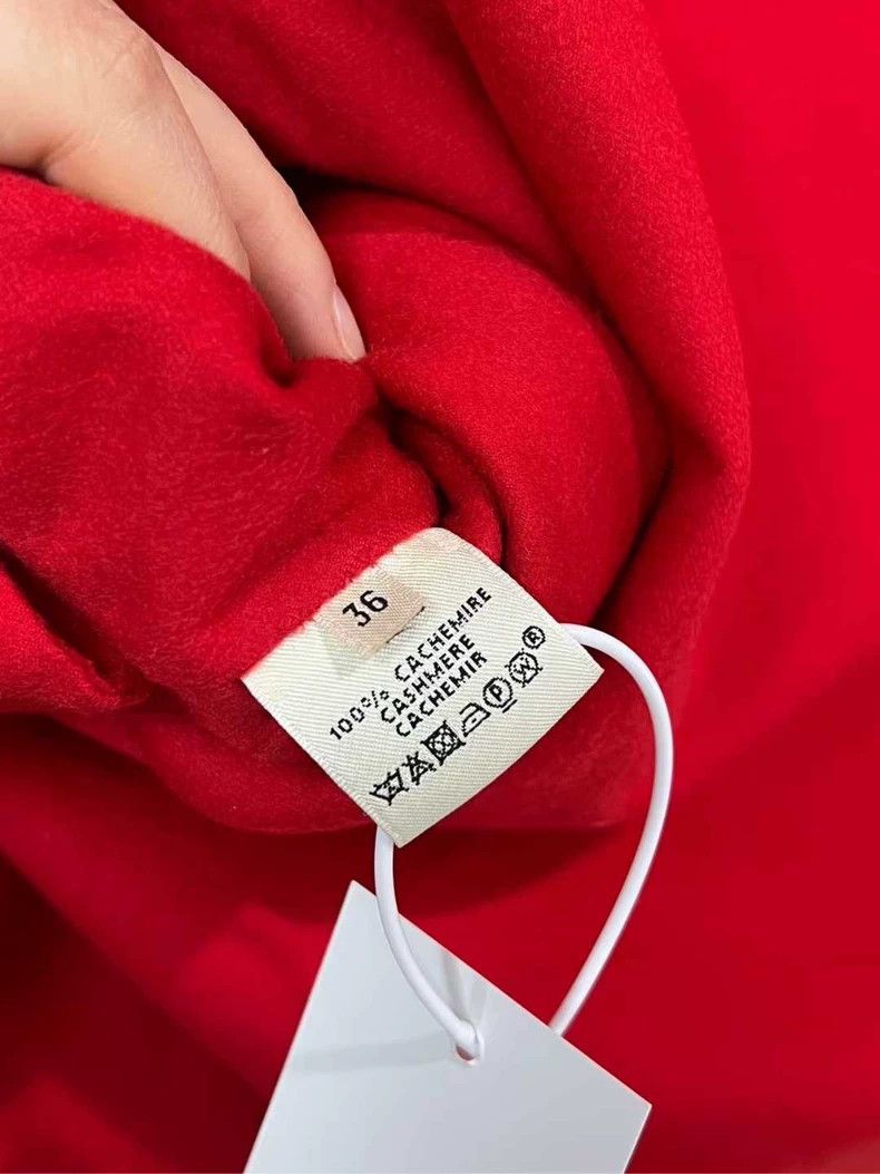Hermes Hermes Red Cashmere Coat Size 36 Size US S / EU 44-46 / 1 - 4 Thumbnail