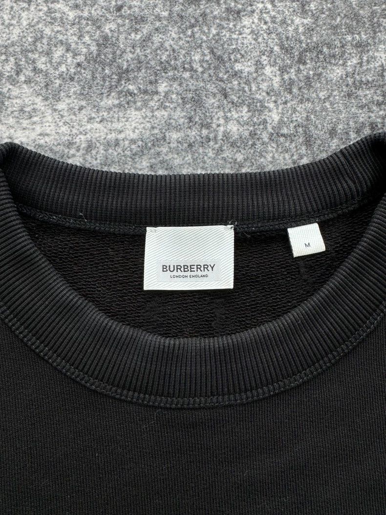 Burberry Burberry Black London Sweatshirt Size M Size US M / EU 48-50 / 2 - 2 Thumbnail