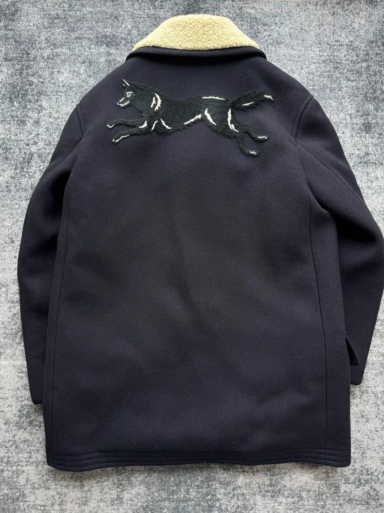 Gucci Gucci Black Panther Embroidered Teddy Coat Size US L / EU 52-54 / 3 - 2 Thumbnail