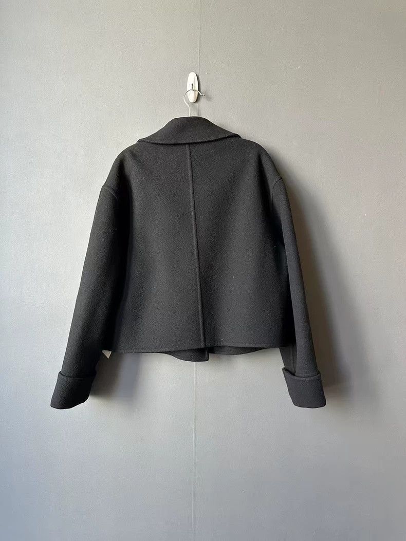 Loewe Loewe Black Wool Short Jacket Size US XS / EU 42 / 0 - 2 Thumbnail