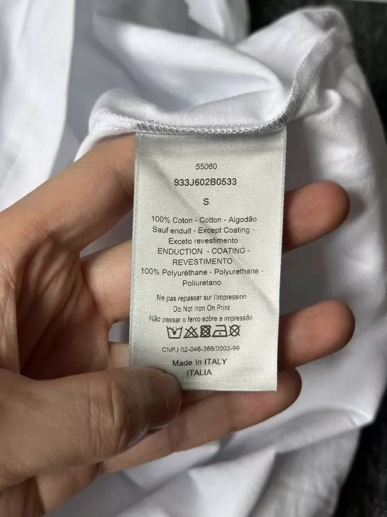 Dior Dior Short Sleeve White T-Shirt Size US S / EU 44-46 / 1 - 3 Thumbnail