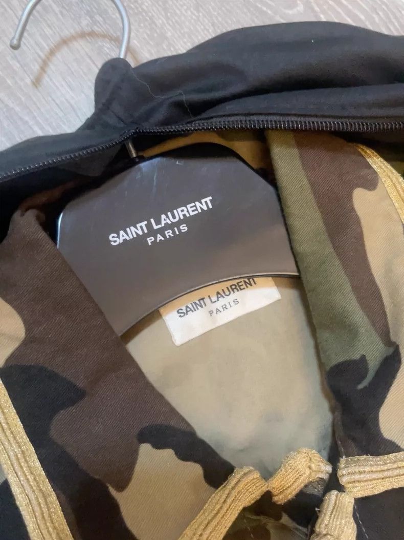 Saint Laurent Paris Saint Laurent Camouflage M65 Jacket Size US M / EU 48-50 / 2 - 2 Thumbnail