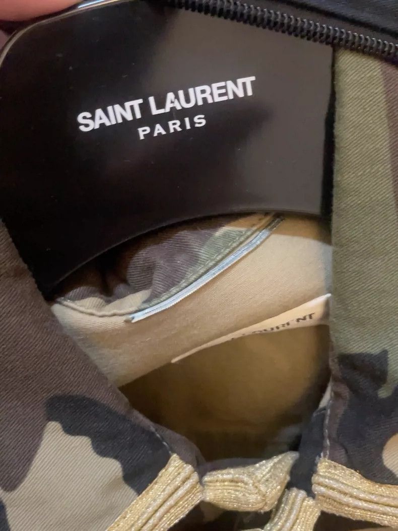 Saint Laurent Paris Saint Laurent Camouflage M65 Jacket Size US M / EU 48-50 / 2 - 3 Thumbnail