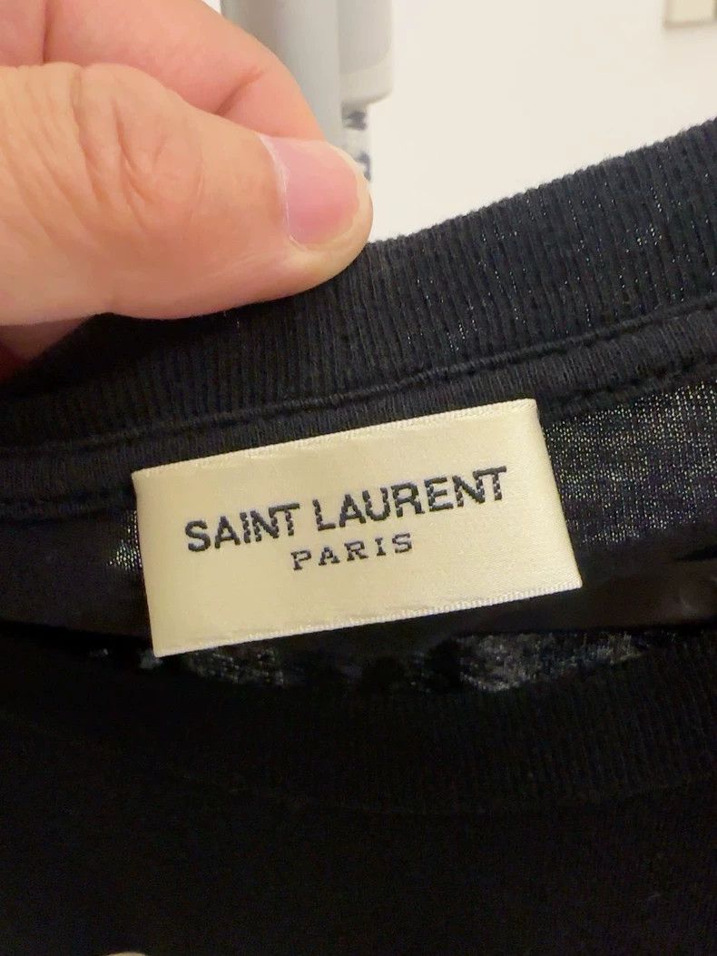 Saint Laurent Paris Saint Laurent Baby Short Sleeve T-Shirt Size US M / EU 48-50 / 2 - 5 Thumbnail