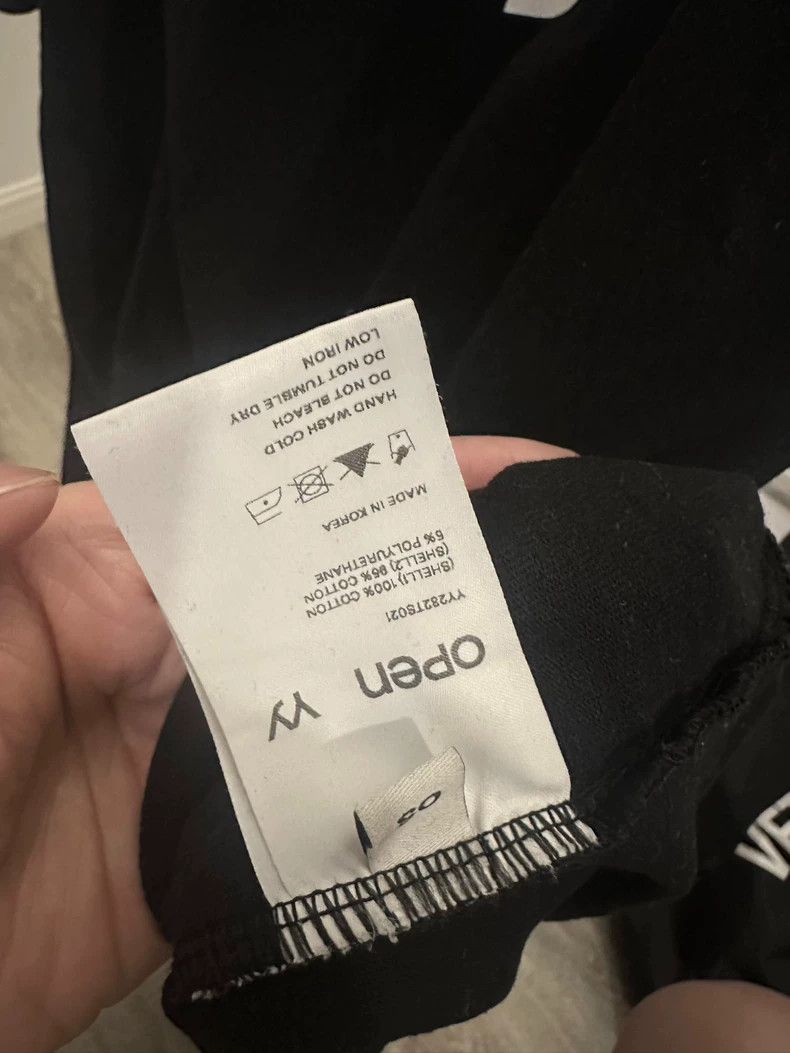 Vetements Open YY Oversized Short Sleeve T-Shirt Size US L / EU 52-54 / 3 - 5 Thumbnail