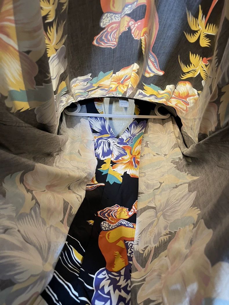 Yohji Yamamoto Unique Yohji Yamamoto Hawaiian Style Shirt Size US M / EU 48-50 / 2 - 6 Thumbnail