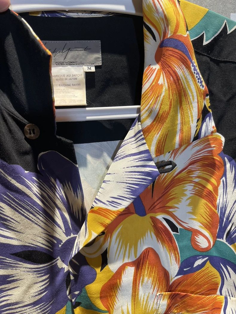Yohji Yamamoto Unique Yohji Yamamoto Hawaiian Style Shirt Size US M / EU 48-50 / 2 - 2 Thumbnail