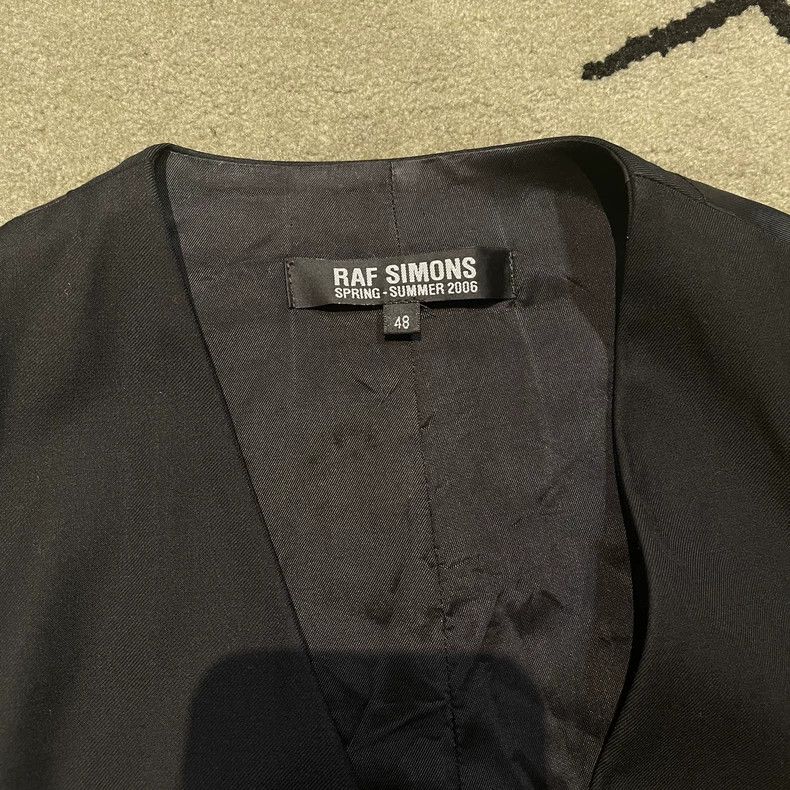 Raf Simons Raf Simons 06SS Black Vest for Men Size US L / EU 52-54 / 3 - 2 Thumbnail
