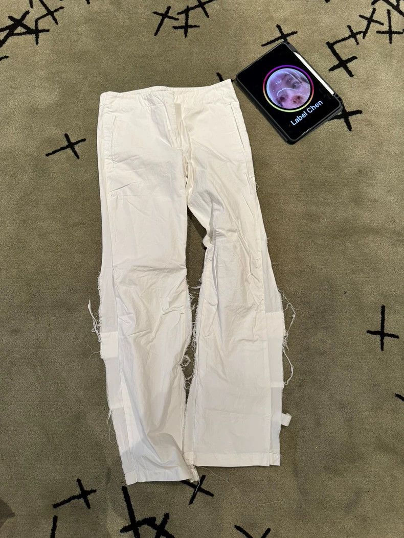 Hussein Chalayan Distressed Bondage Cargo Pants by Hussein Chalayan Size US 38 / EU 54 - 4 Thumbnail