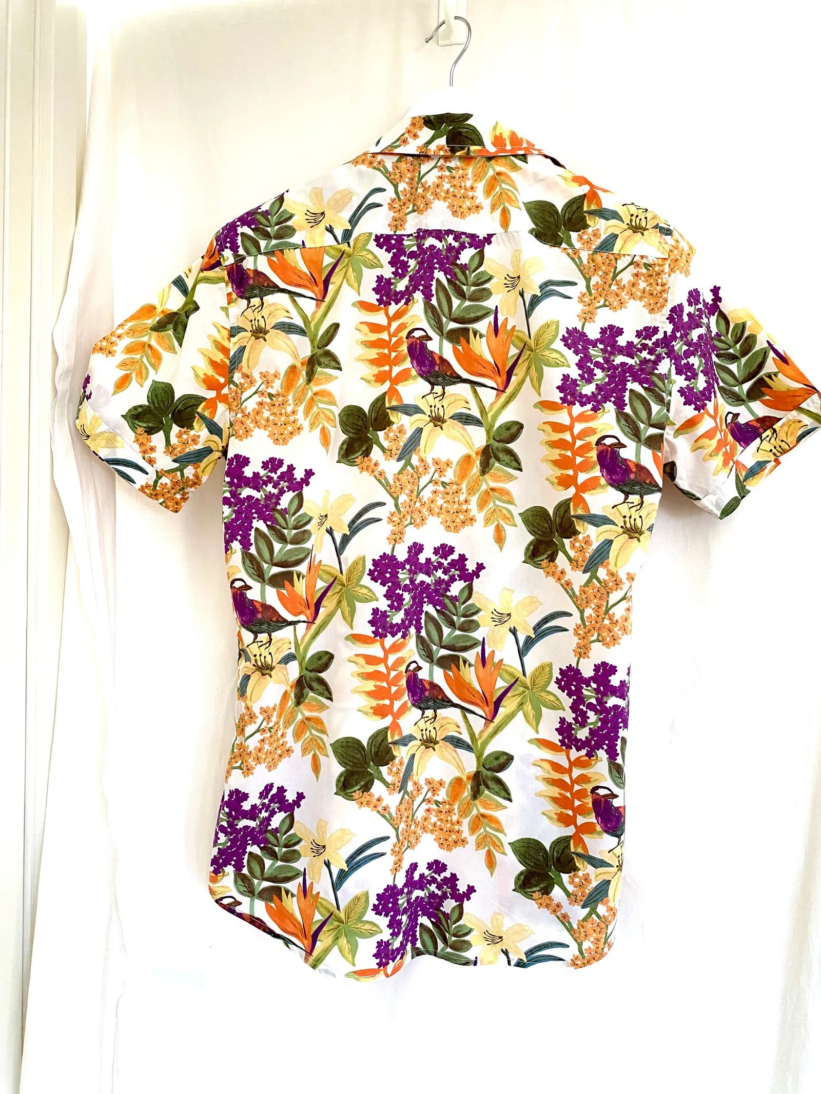 Matinique Matinique Kortärmad blommig skjorta Shirt Size US M / EU 48-50 / 2 - 4 Thumbnail