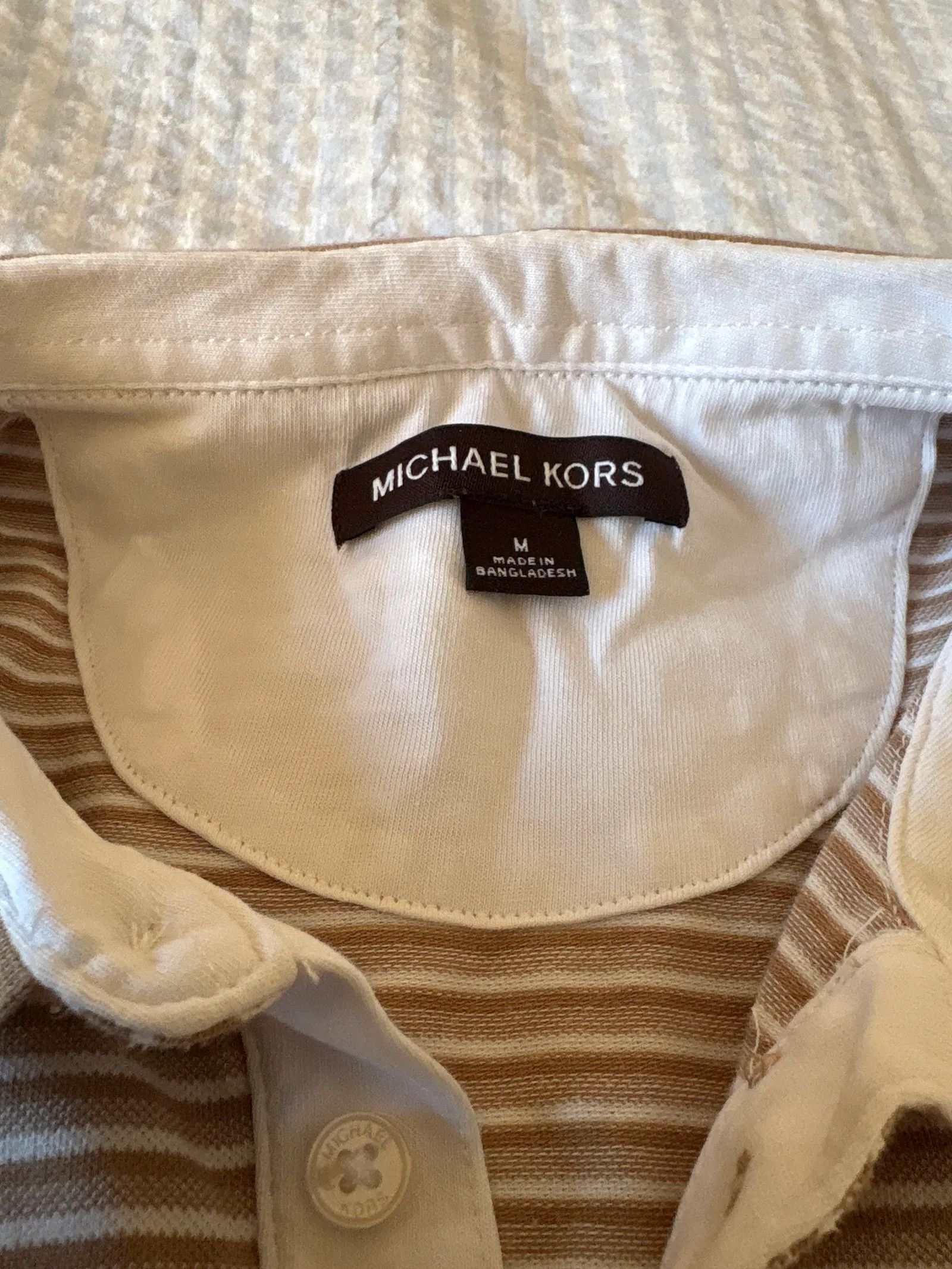 Michael Kors Michael Kors Short Sleeve Shirt Size US M / EU 48-50 / 2 - 2 Thumbnail