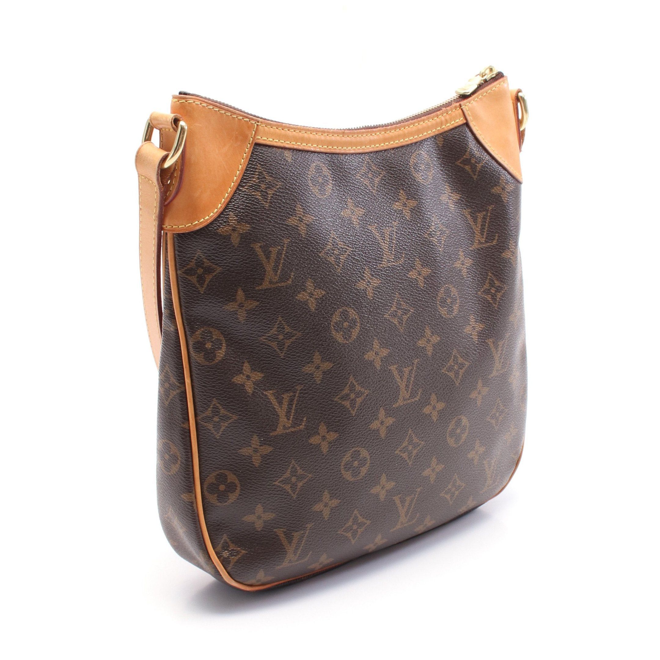Louis Vuitton Louis Vuitton Odeon Pm Monogram Shoulder Bag Leather Brown Size ONE SIZE - 2 Thumbnail