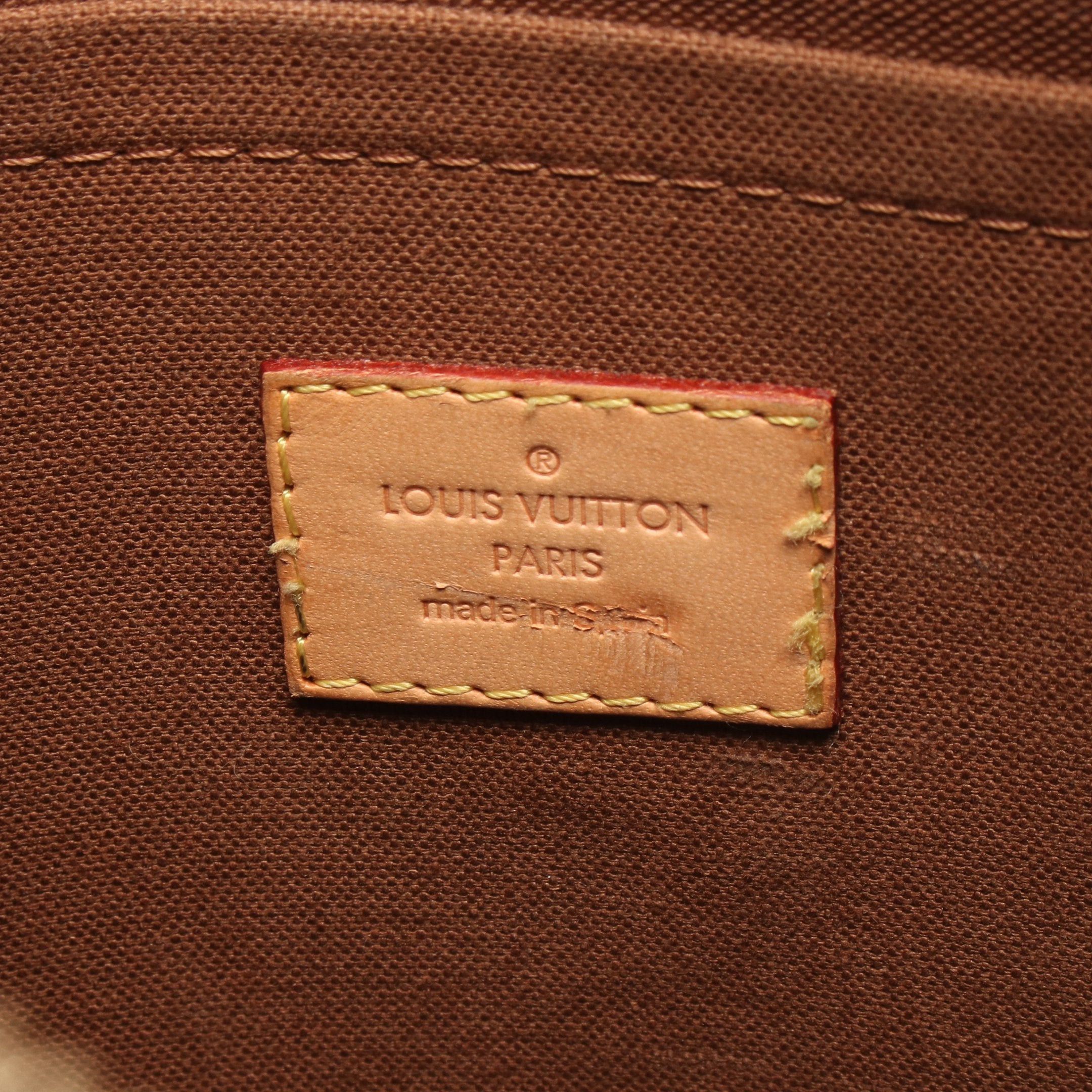 Louis Vuitton Louis Vuitton Odeon Pm Monogram Shoulder Bag Leather Brown Size ONE SIZE - 4 Thumbnail