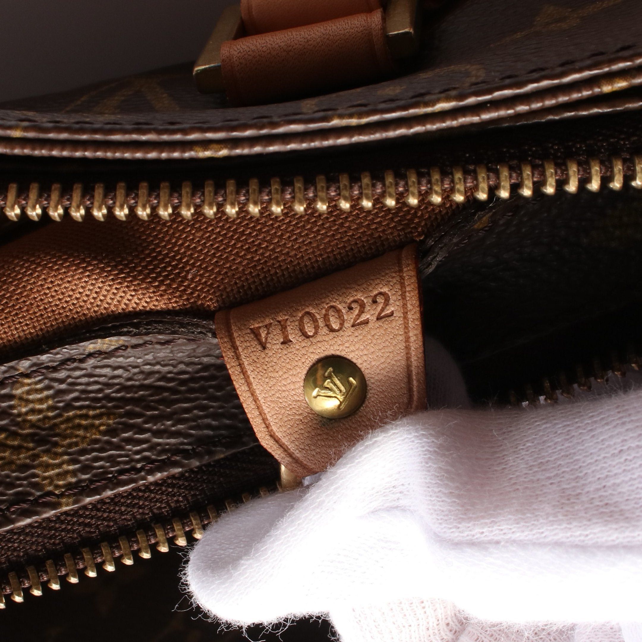 Louis Vuitton Louis Vuitton Cabas Piano Monogram Shoulder Bag Leather Brown Size ONE SIZE - 5 Thumbnail