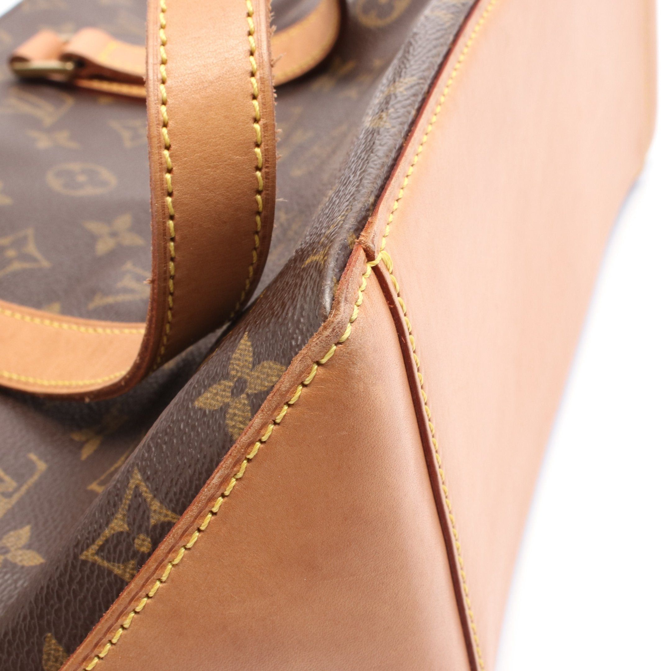 Louis Vuitton Louis Vuitton Cabas Piano Monogram Shoulder Bag Leather Brown Size ONE SIZE - 9 Thumbnail
