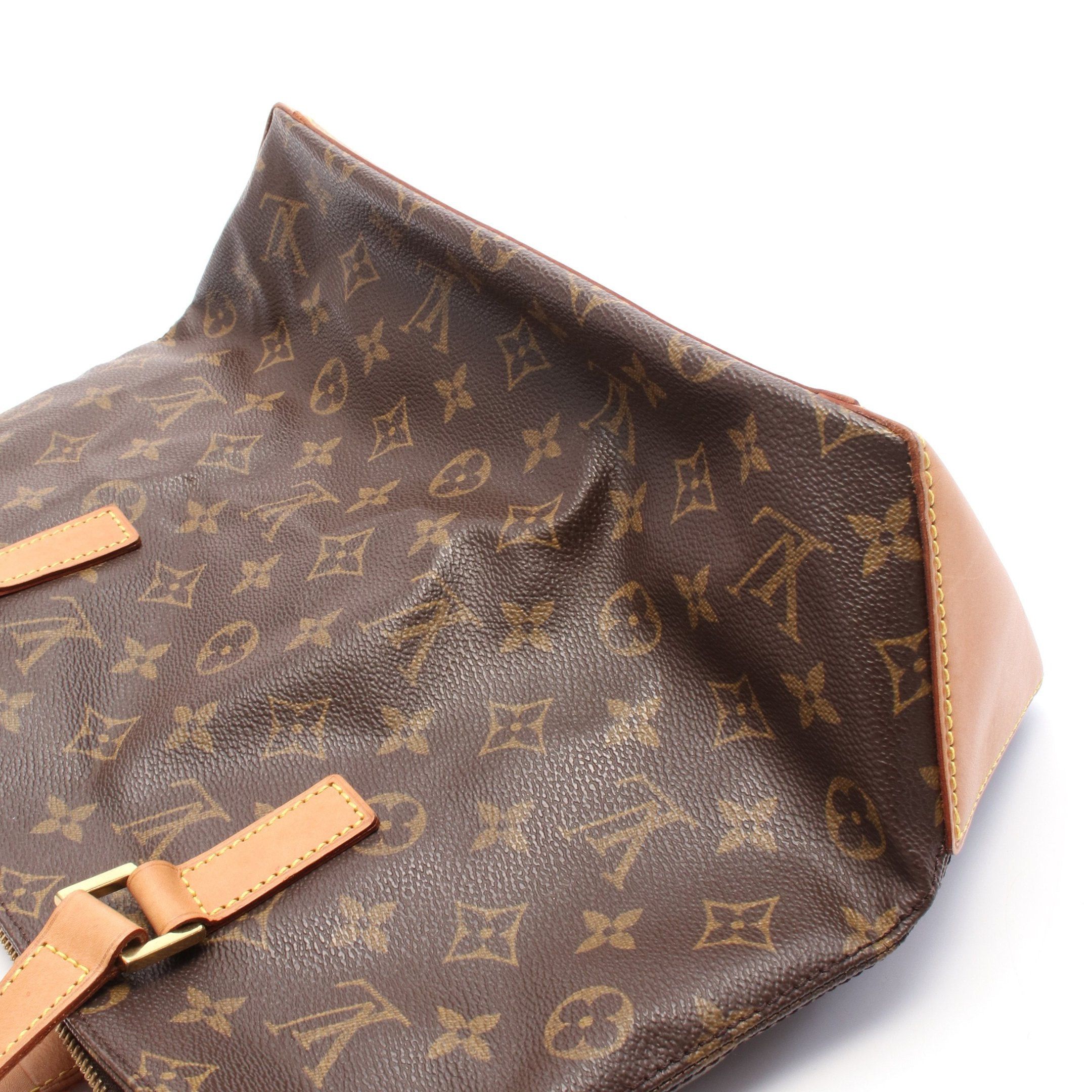 Louis Vuitton Louis Vuitton Cabas Piano Monogram Shoulder Bag Leather Brown Size ONE SIZE - 6 Thumbnail