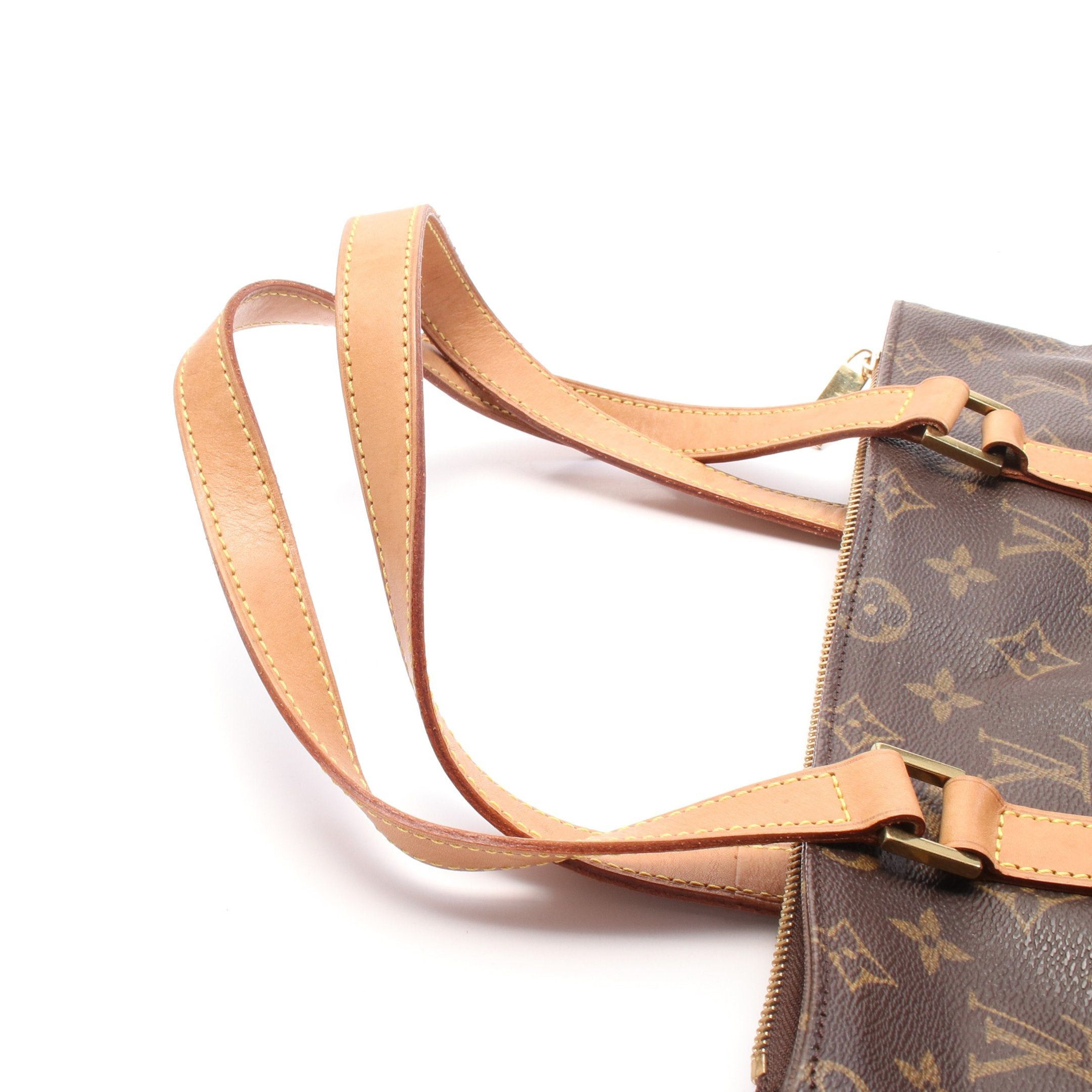 Louis Vuitton Louis Vuitton Cabas Piano Monogram Shoulder Bag Leather Brown Size ONE SIZE - 8 Thumbnail
