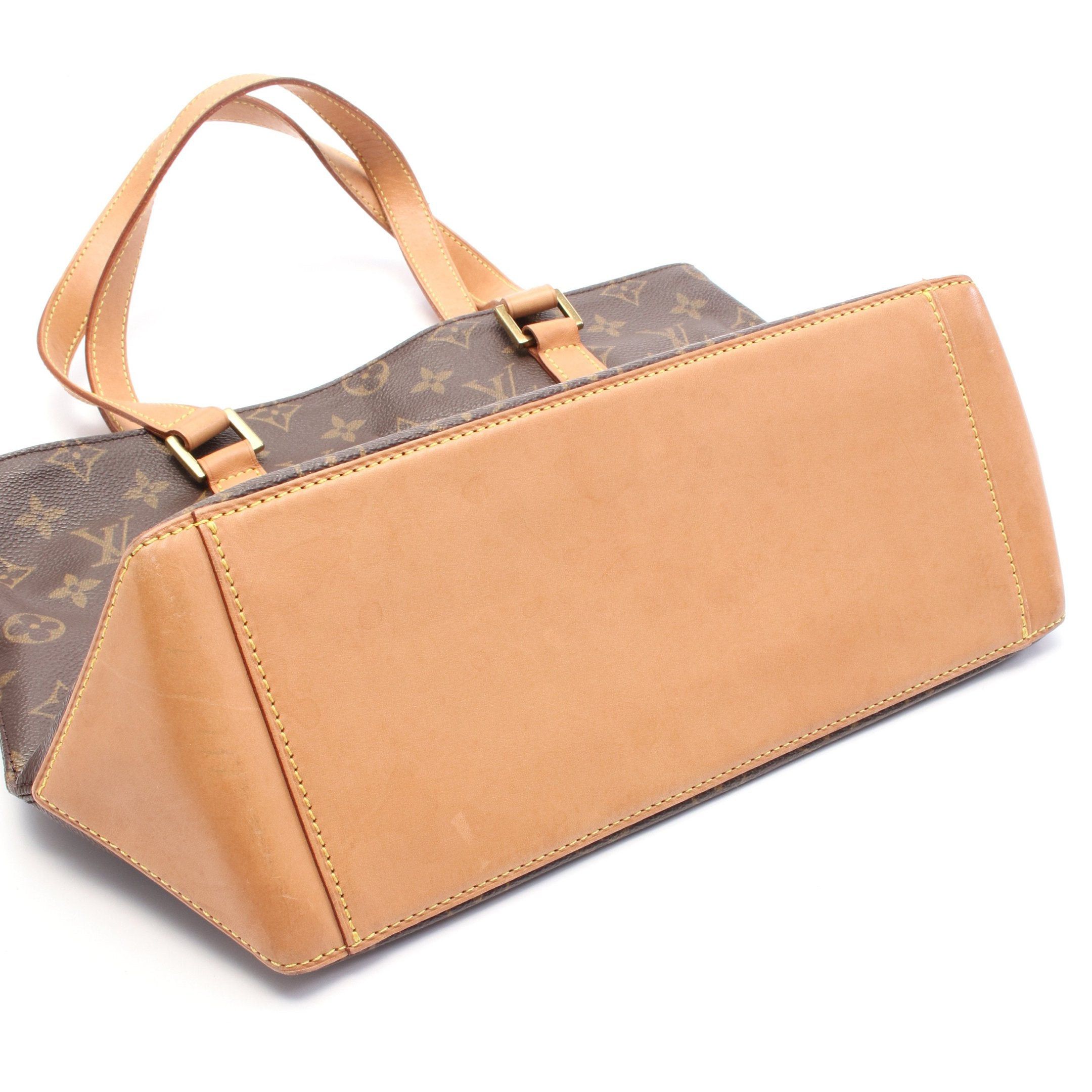 Louis Vuitton Louis Vuitton Cabas Piano Monogram Shoulder Bag Leather Brown Size ONE SIZE - 7 Thumbnail