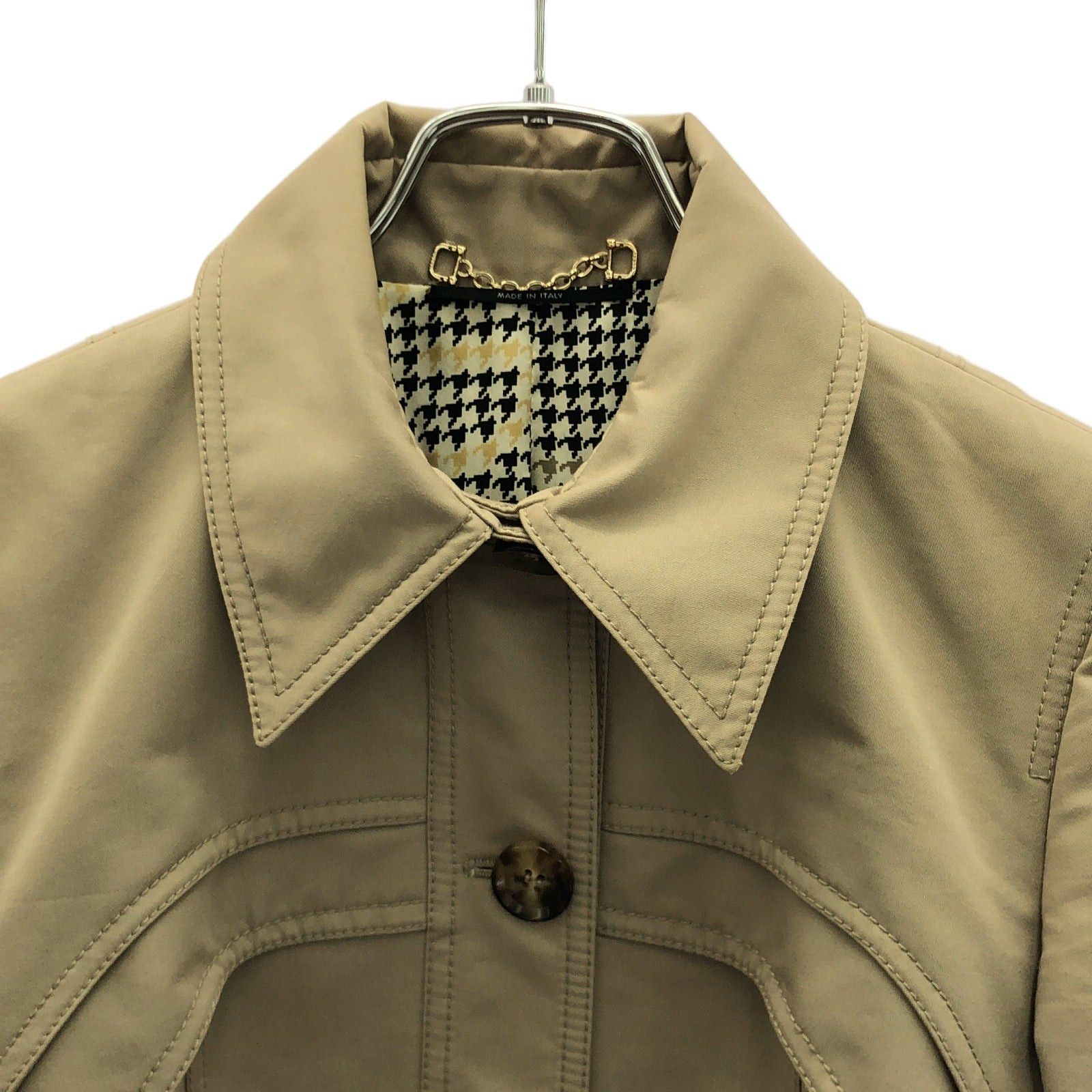 Gucci Gucci Coat Cotton Beige Size ONE SIZE - 3 Thumbnail