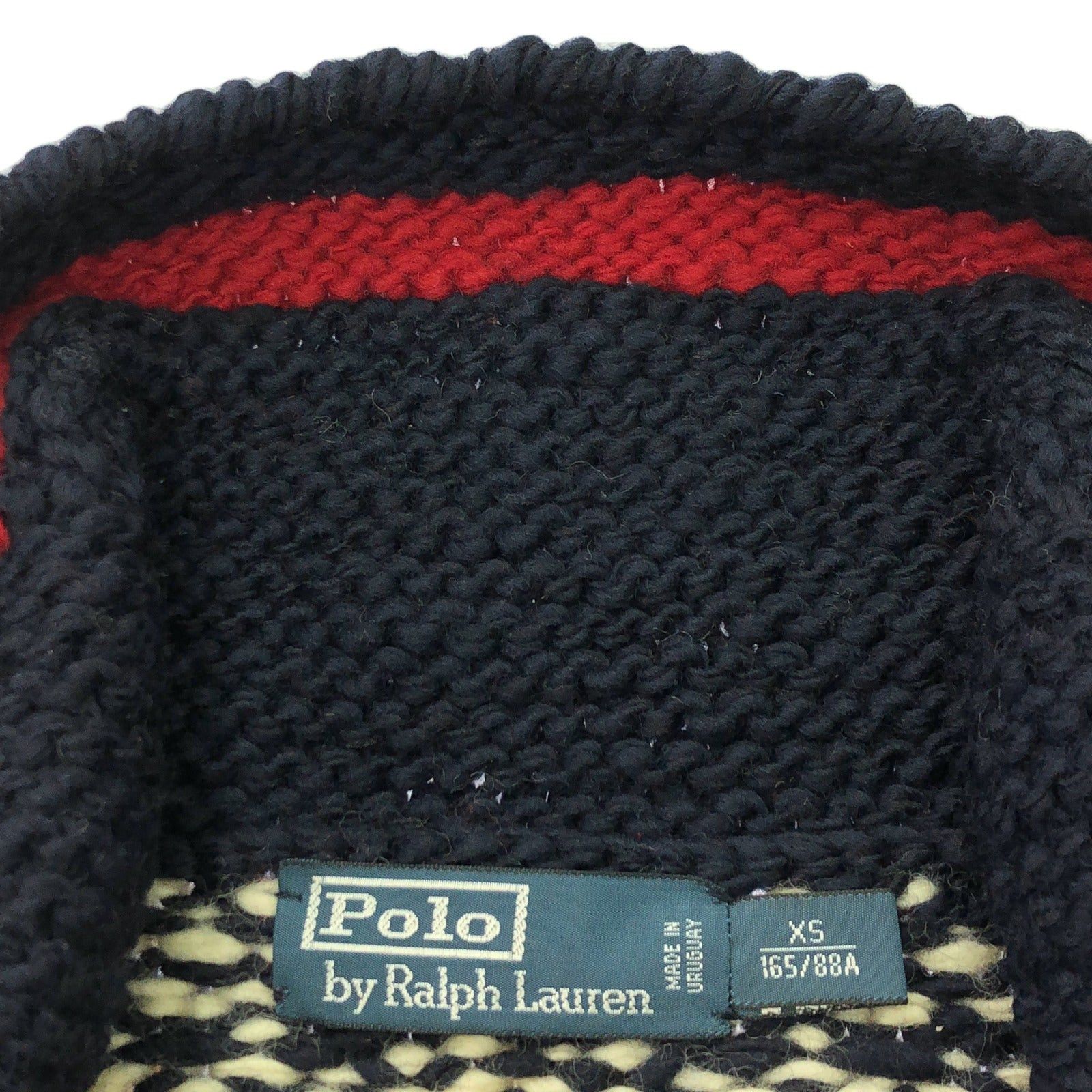 Ralph Lauren Ralph Lauren Knitted Jacket Wool Navy Size ONE SIZE - 9 Thumbnail
