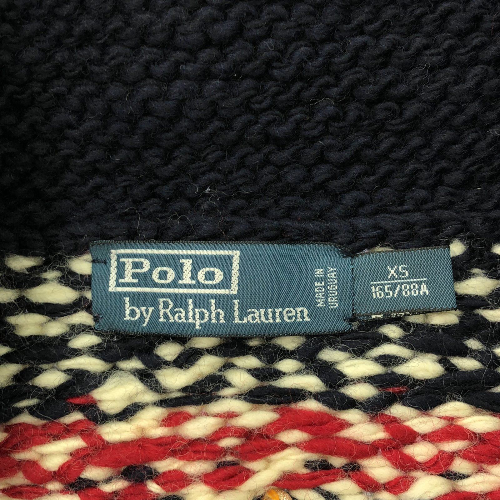 Ralph Lauren Ralph Lauren Knitted Jacket Wool Navy Size ONE SIZE - 5 Thumbnail