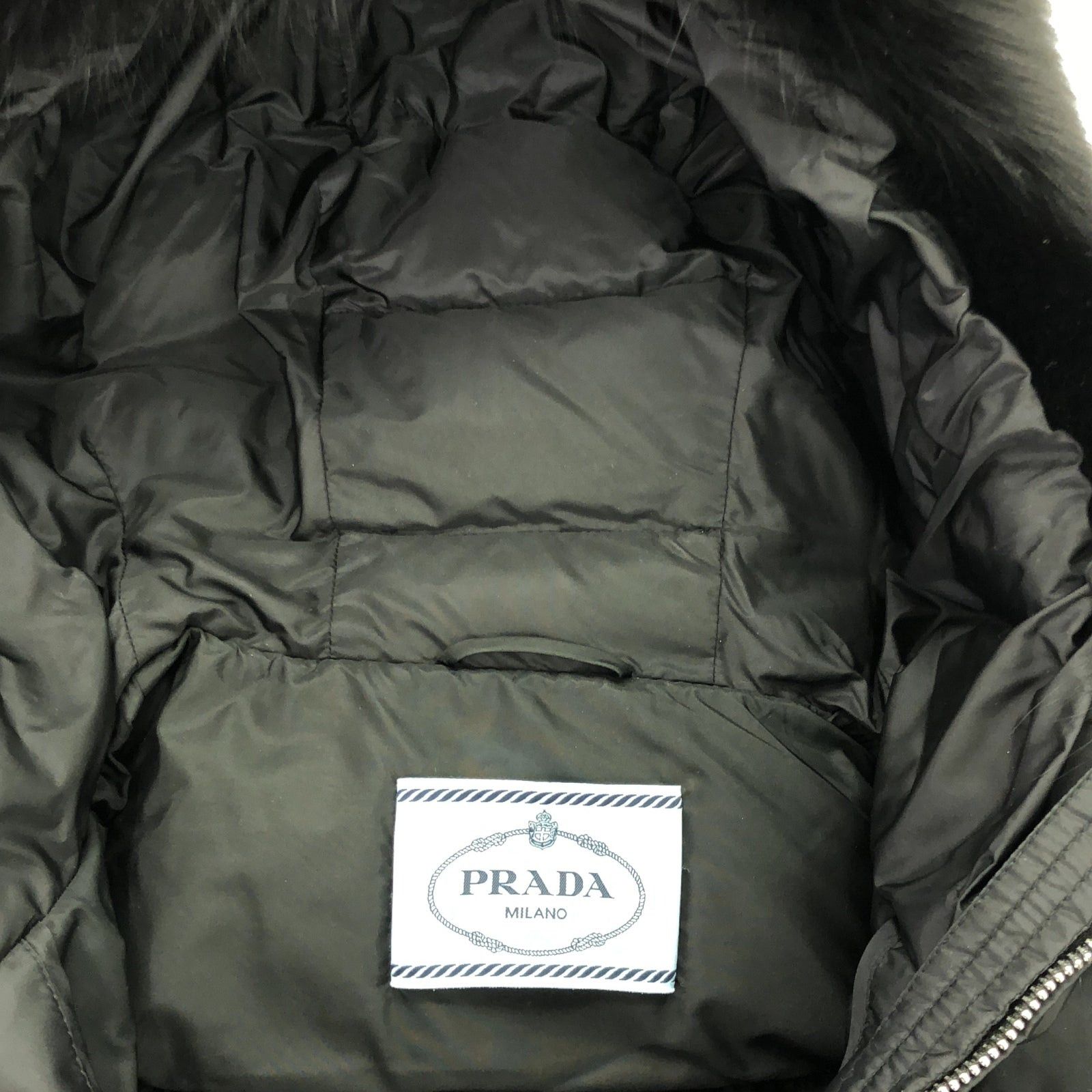 Prada Prada Down Coat Jacket Others Black Size ONE SIZE - 10 Thumbnail
