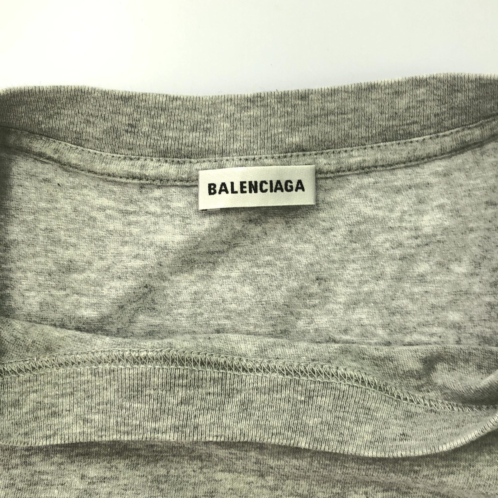 Balenciaga Balenciaga Cut And Sew Cotton Gray Size ONE SIZE - 10 Thumbnail
