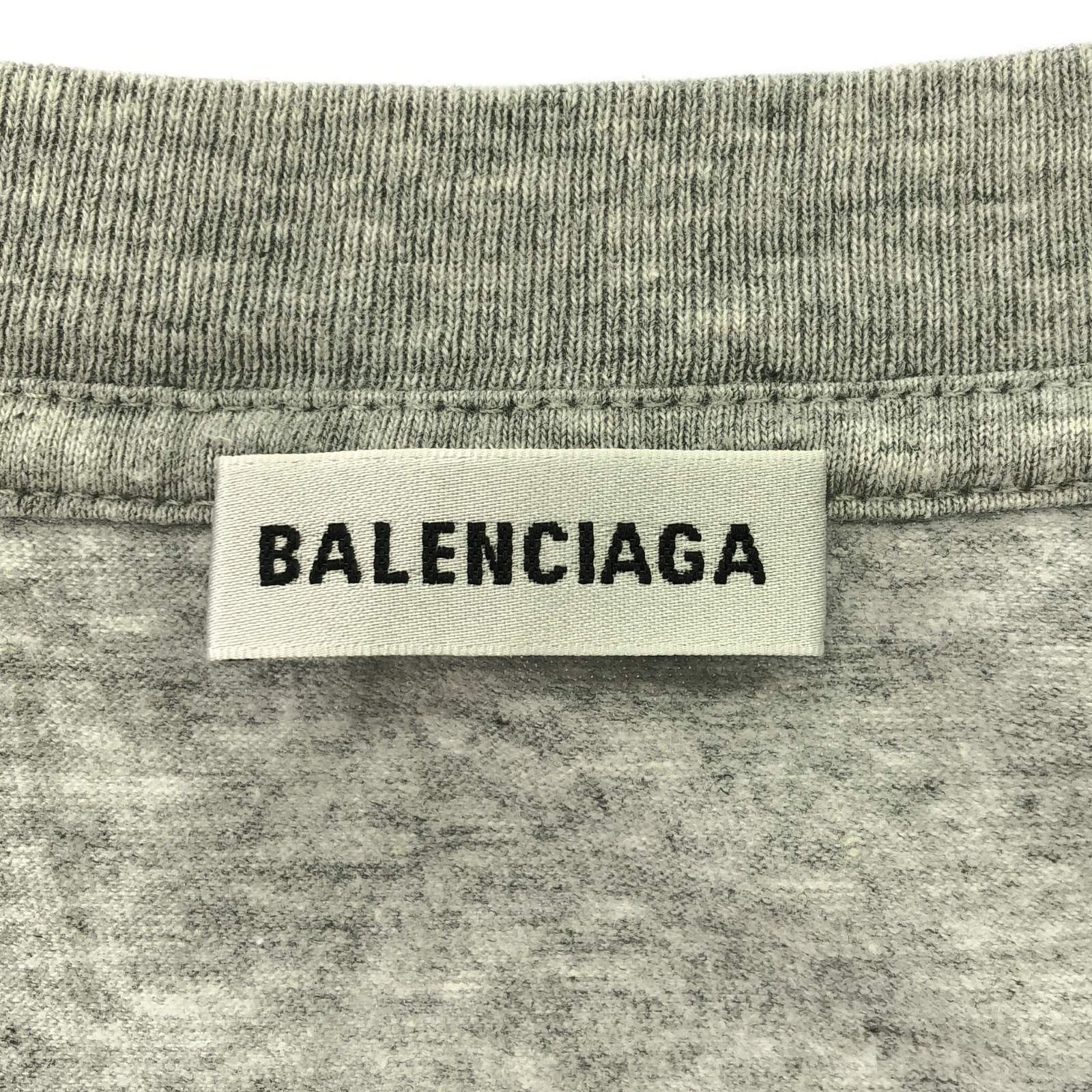 Balenciaga Balenciaga Cut And Sew Cotton Gray Size ONE SIZE - 5 Thumbnail