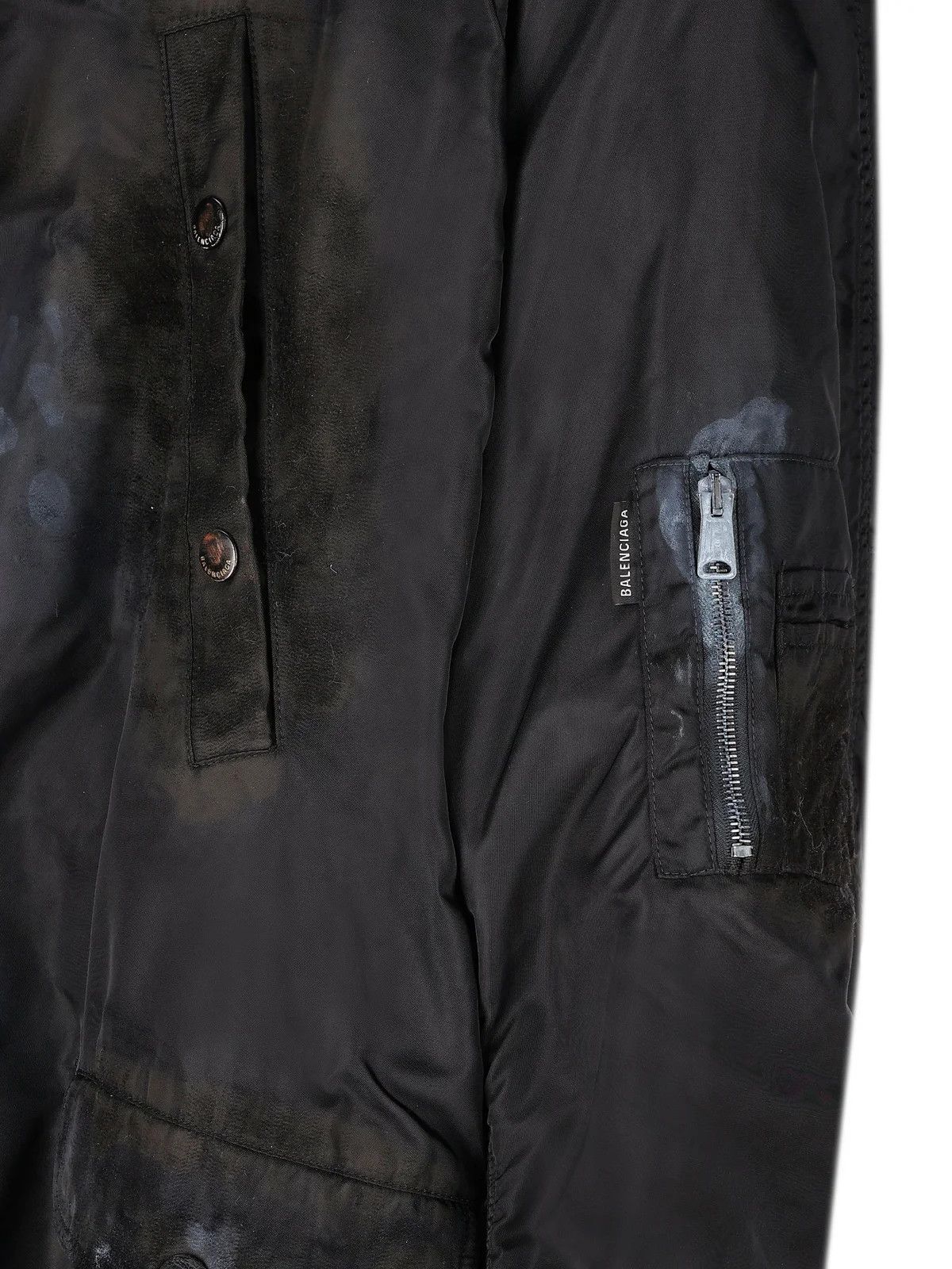 Balenciaga Balenciaga Fake Fur Hooded Military Parka Size US M / EU 48-50 / 2 - 4 Thumbnail