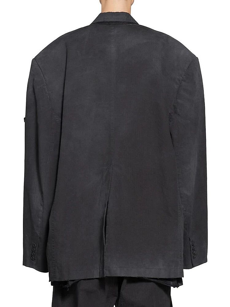 Balenciaga Minimal Cargo Tailored Jacket Size US L / EU 52-54 / 3 - 4 Thumbnail